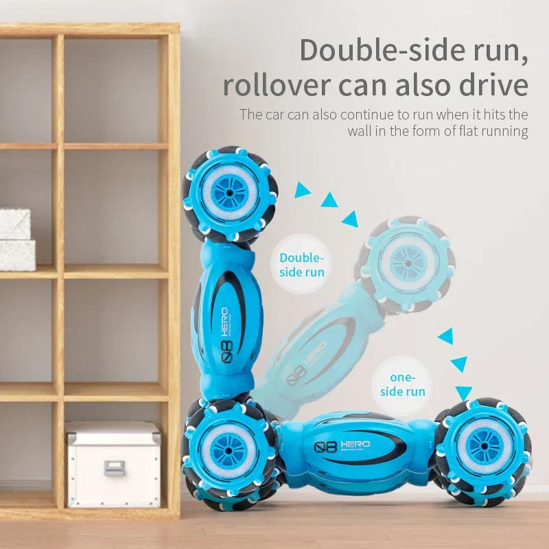 Remote-Controlled Stunt Vehicle with Gesture Control