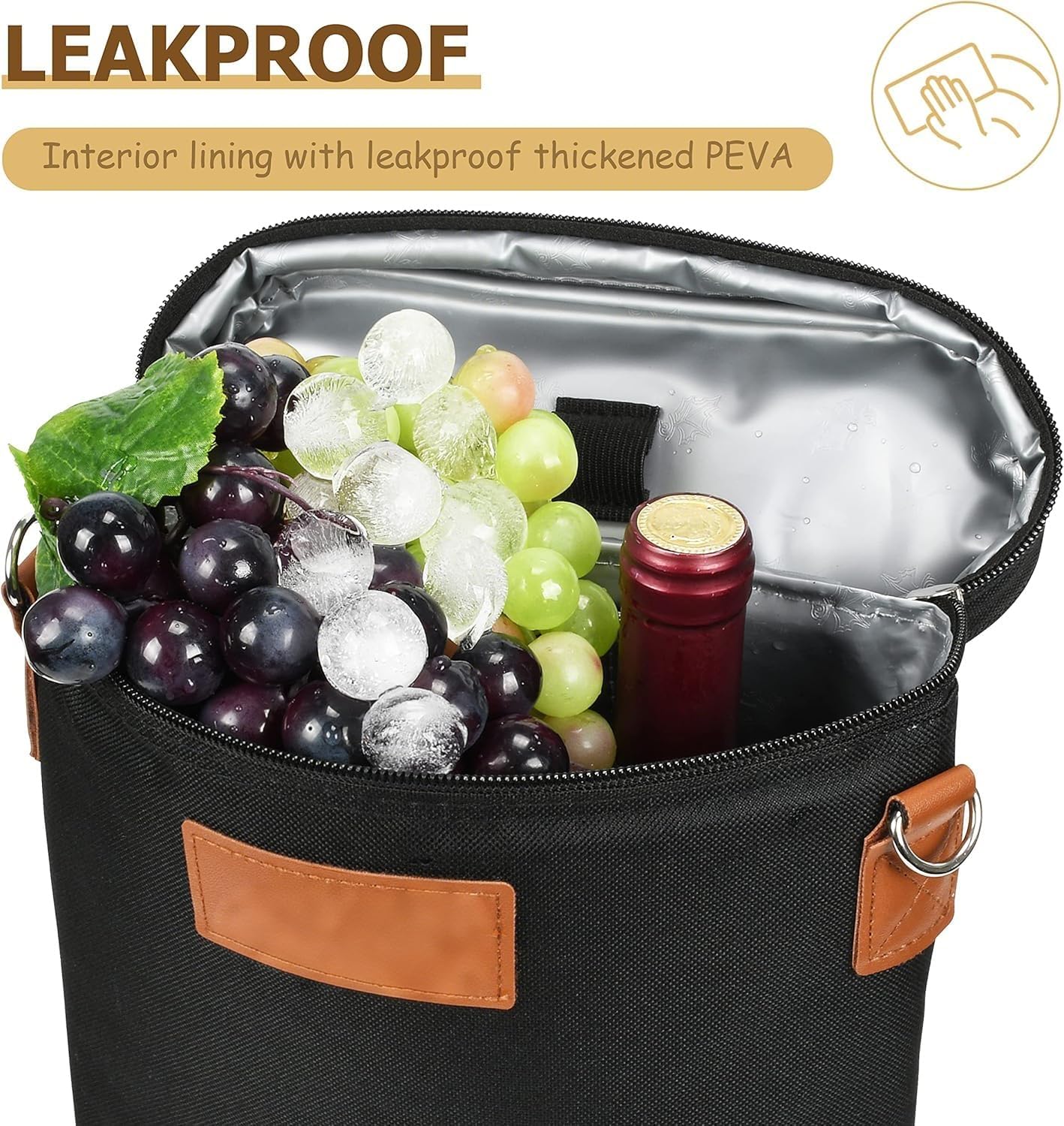 Double Wine Bottle Carrier with Insulation – Buy One, Get One Free
