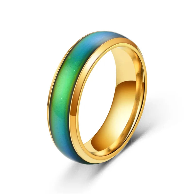 Color-Changing Stainless Steel Emotion Accessory