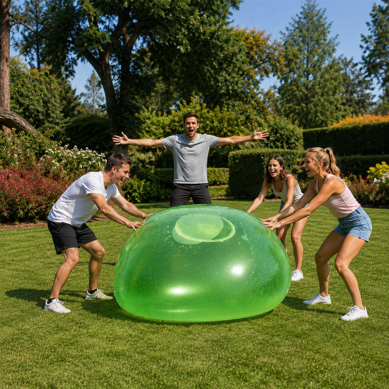 AquaSphere | Durable Inflatable Toy for Family Fun & Games