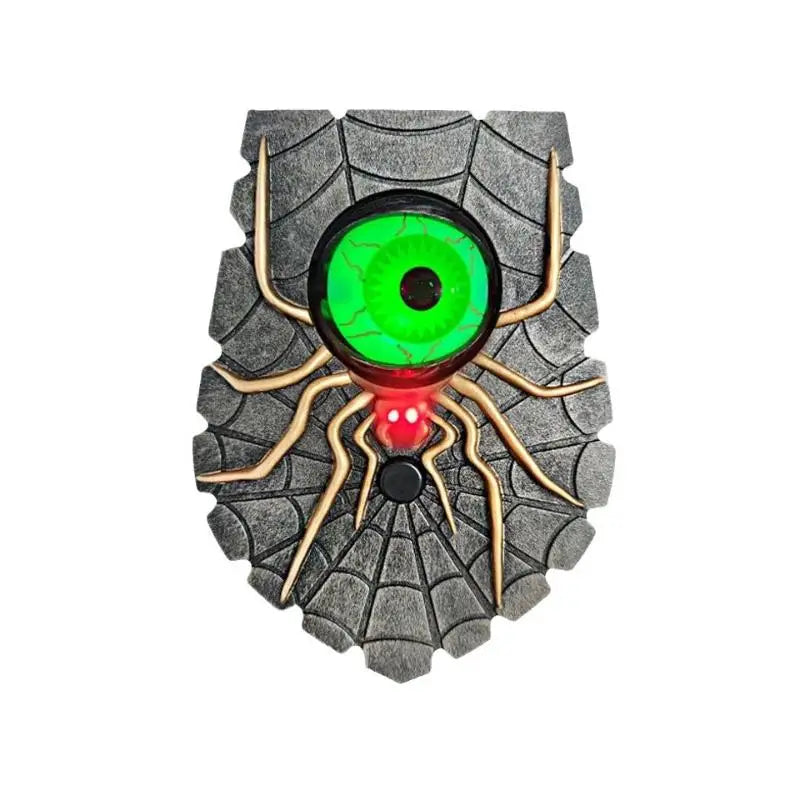 Sinister Spider Eye Doorbell – Halloween Outdoor Decor