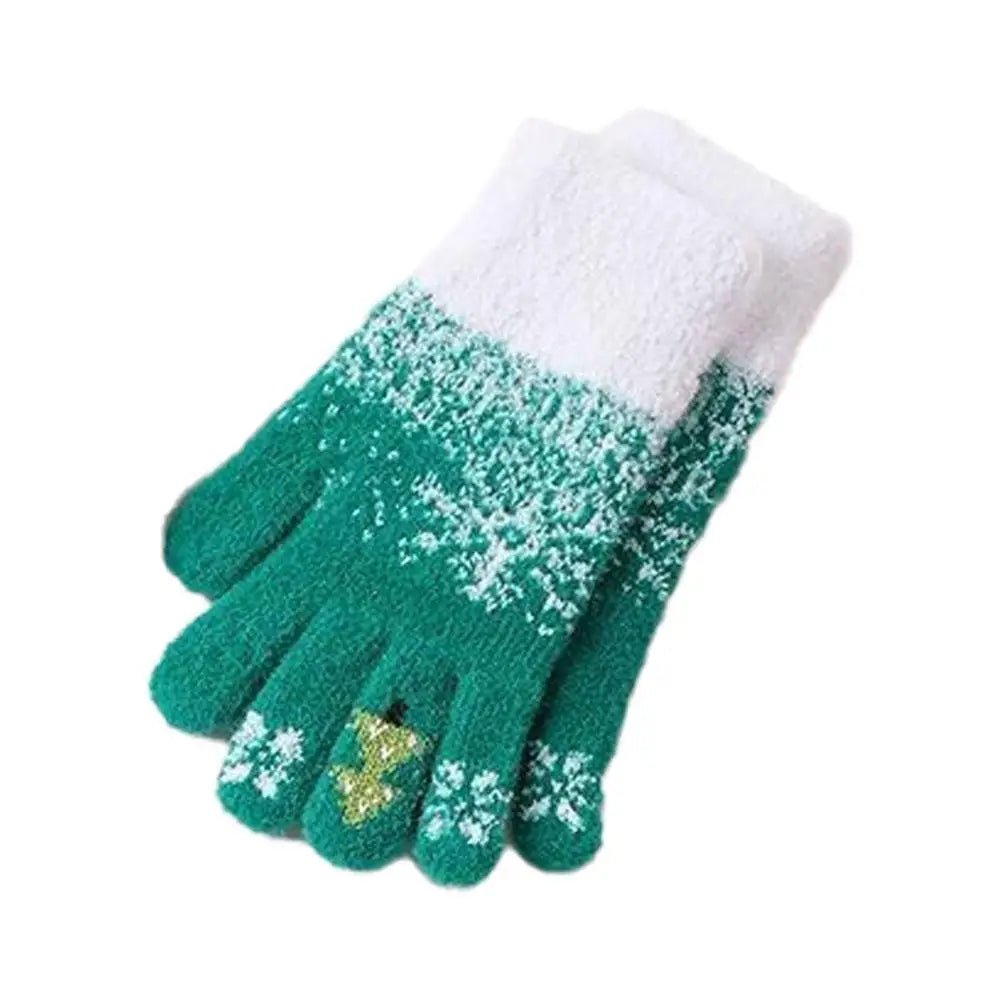Charming Convertible Fleece-Lined Winter Gloves