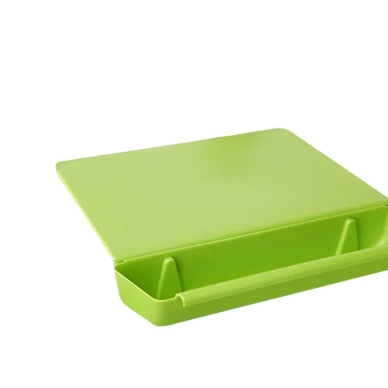 Multi-Function Chopping Board with Integrated Waste Tray