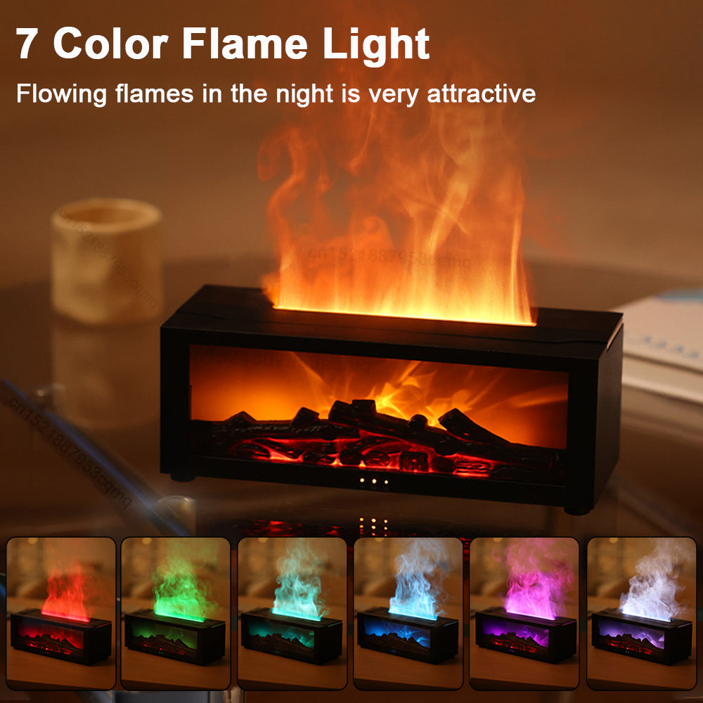 AromaGlow Mist and Flame Humidifier