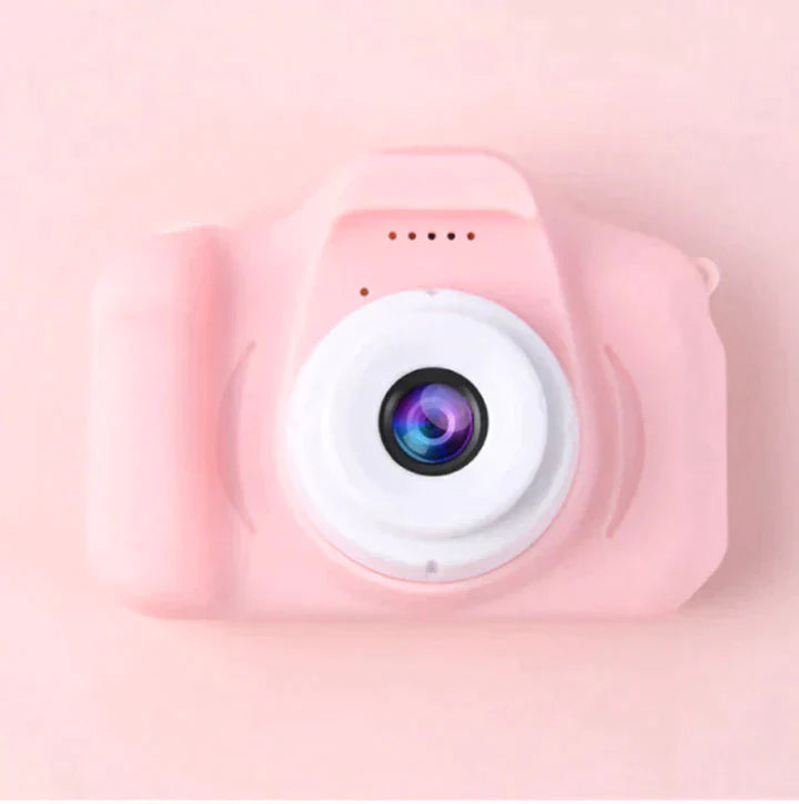 Retro-Style Digital Camera with Free Memory Card & Easy Sharing