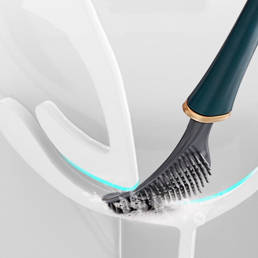 Ergonomic Silicone Toilet Cleaner for Ultimate Hygiene