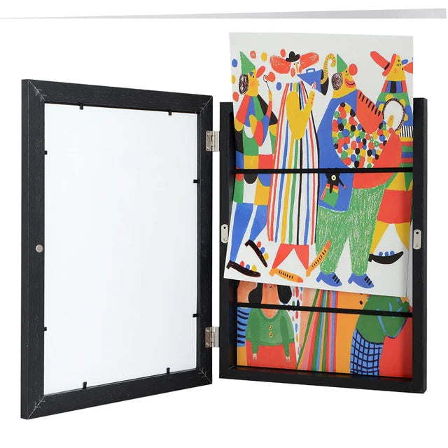 Elegant Art Showcase Frame for 150 Masterpieces