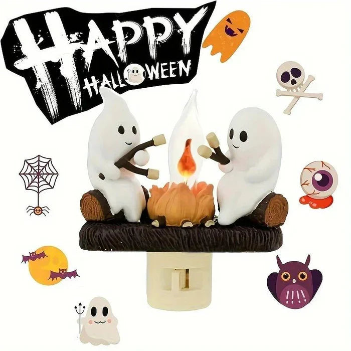 Spooky Glow Campfire Lantern - Enchanting Night Light