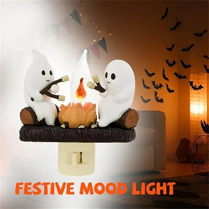 Spooky Glow Campfire Lantern - Enchanting Night Light