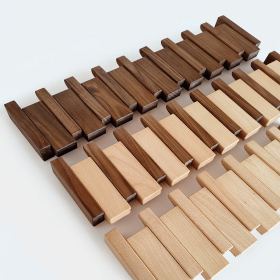 Artisan Crafted Wooden Coat Organizer