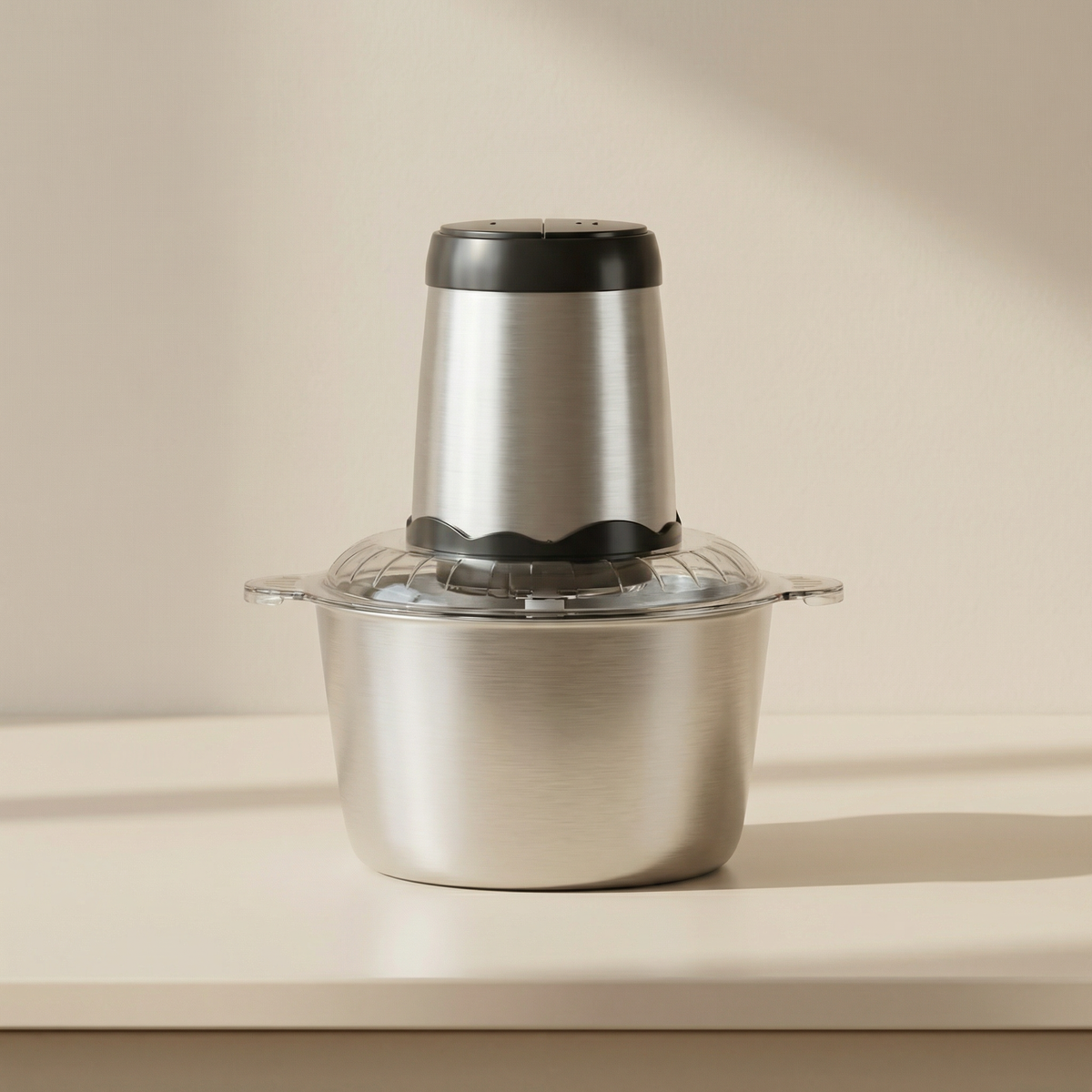 Ultimate Kitchen Food Processor with 300W Power and Stainless Bowl