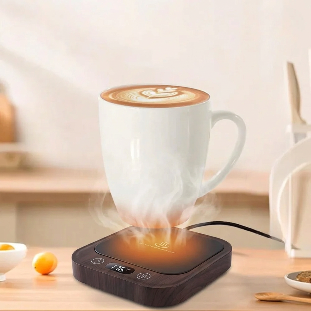 Ceramic Mug and 36W Warmer Set with Custom Temperature Control