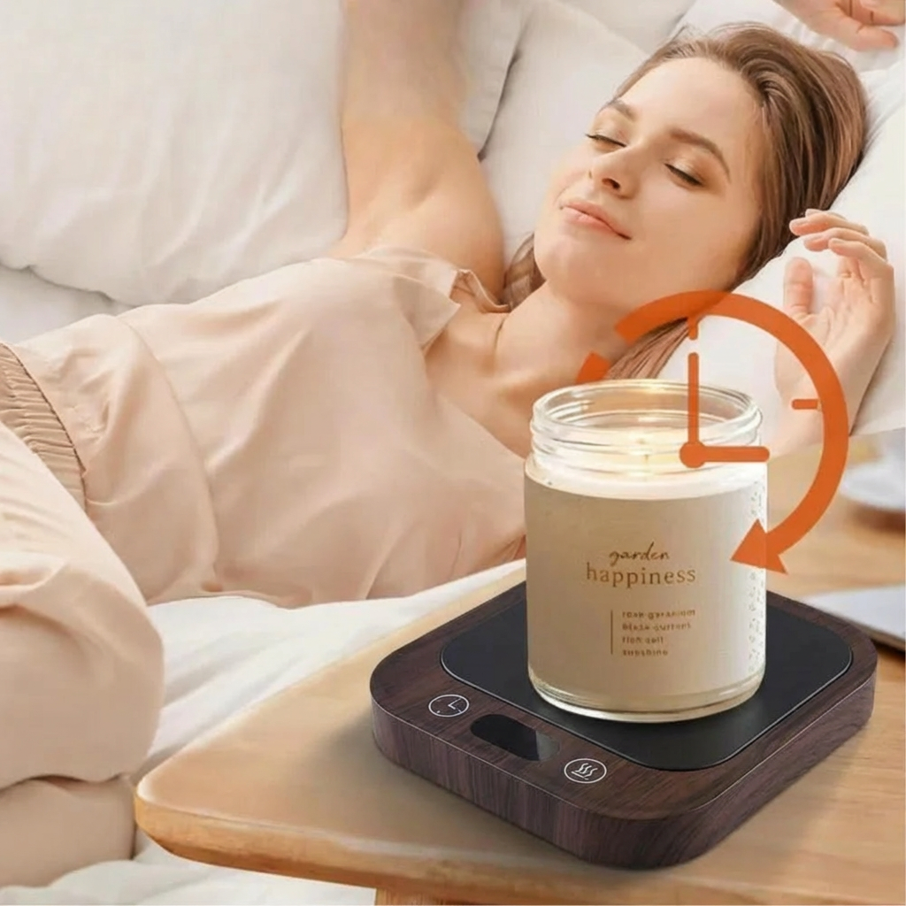 Ceramic Mug and 36W Warmer Set with Custom Temperature Control
