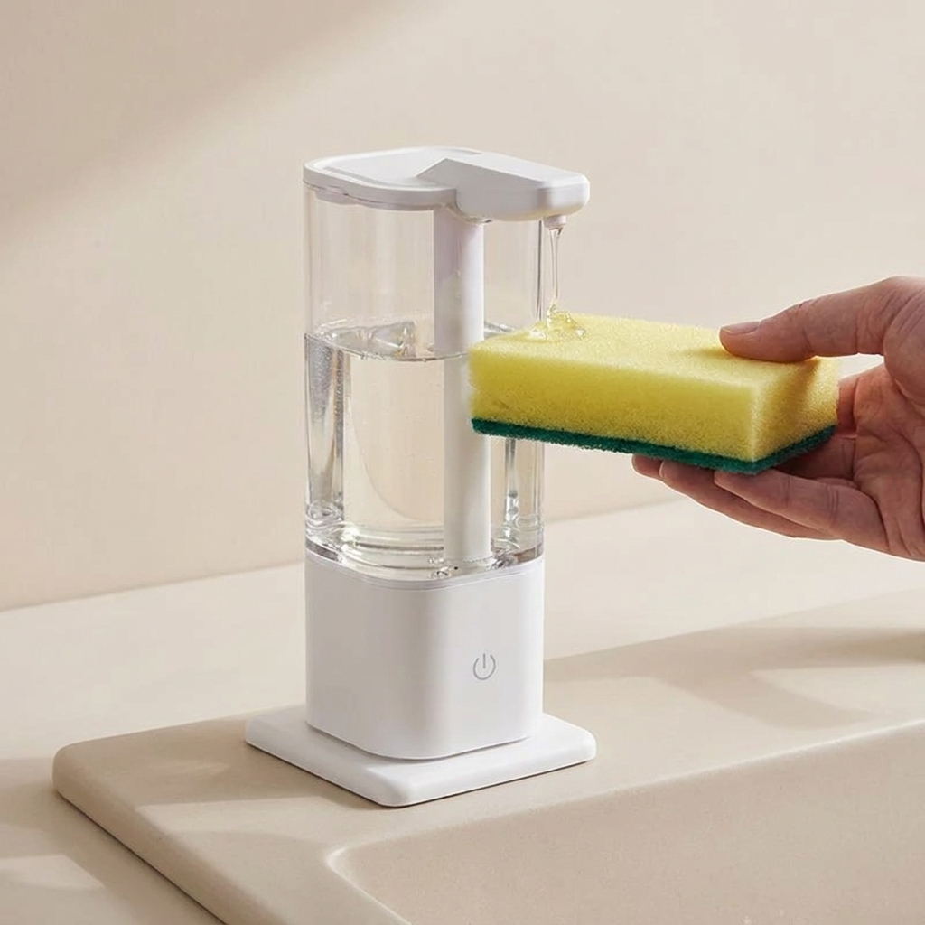 Automatic Touchless Liquid Soap Dispenser with 550ml Tank
