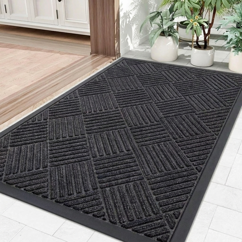 Robust Anti-Slip Entrance Mat for Busy Spaces – Dirt and Water Resistant