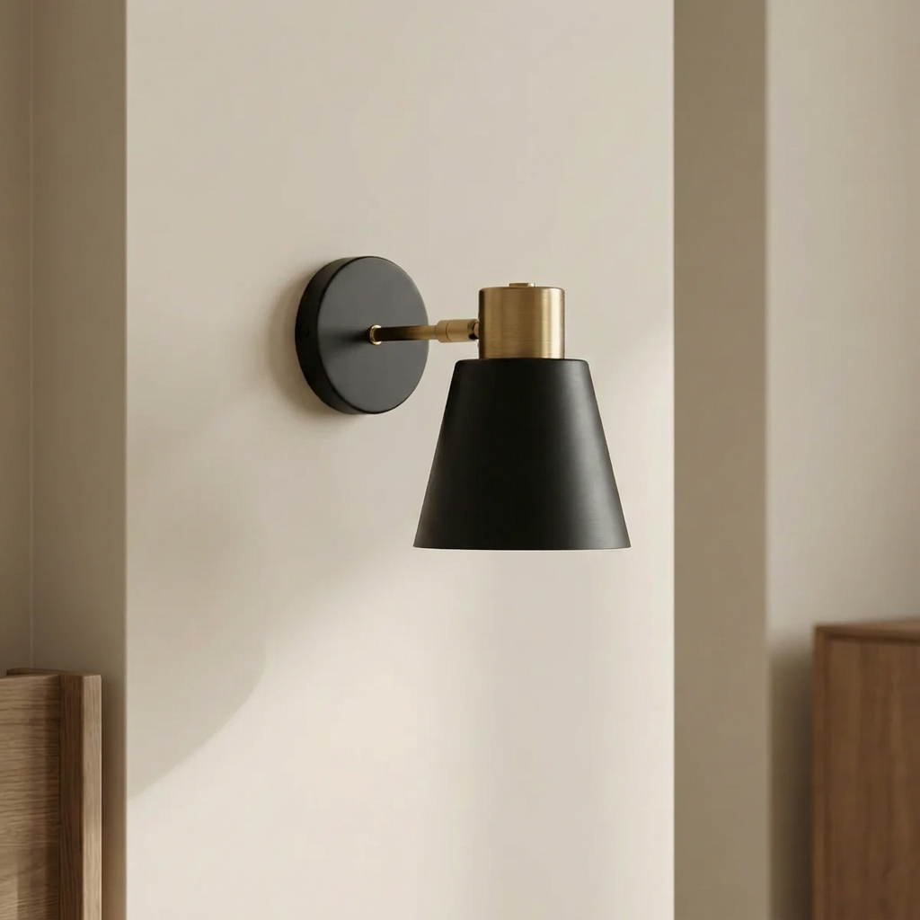 Sleek Adjustable Wall Sconce for Reading and Ambient Light