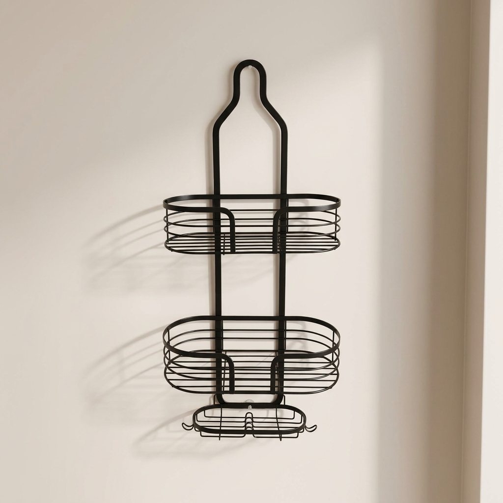 Tri-Tier Bathroom Storage Caddy for Showers