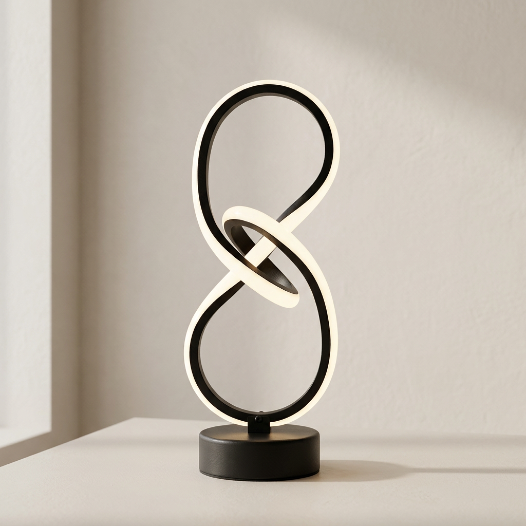 Versatile Dimmable Table Lamp with Minimalist Elegance