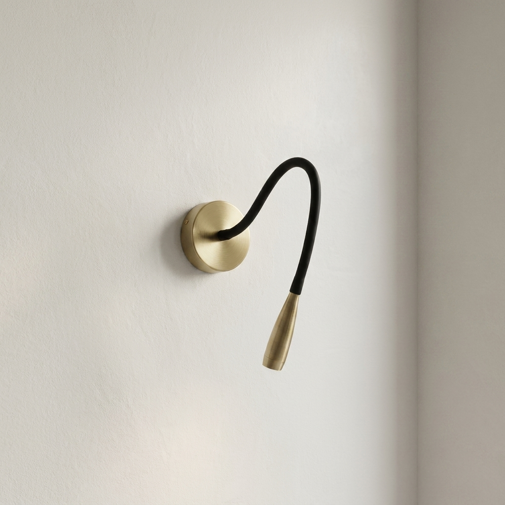 Versatile LED Wall Fixture with Adjustable Beam, 3W Power
