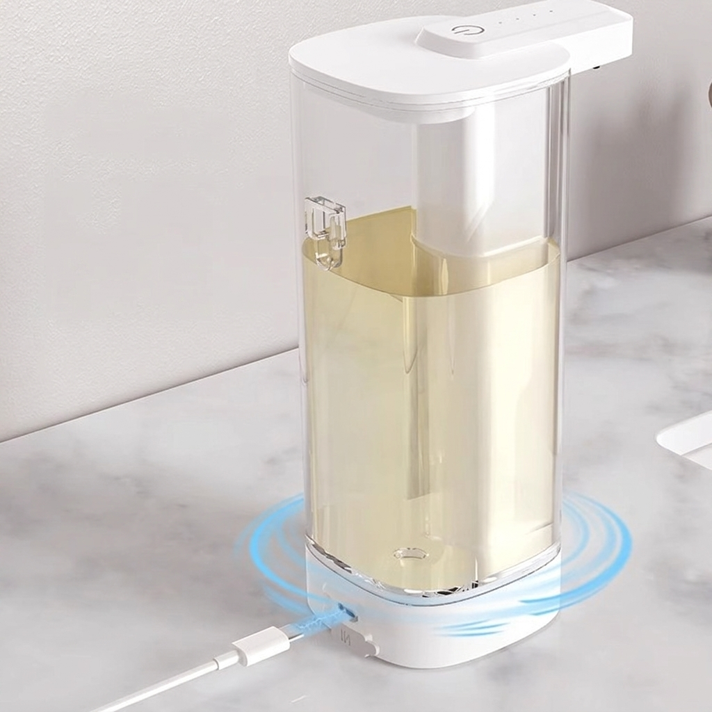 Hands-Free Soap Dispenser with 500ml Capacity & USB Charging