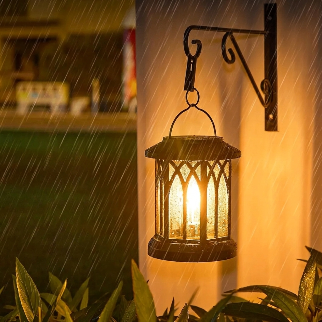 Eco-Friendly Solar Lantern with Automatic Dusk Sensor