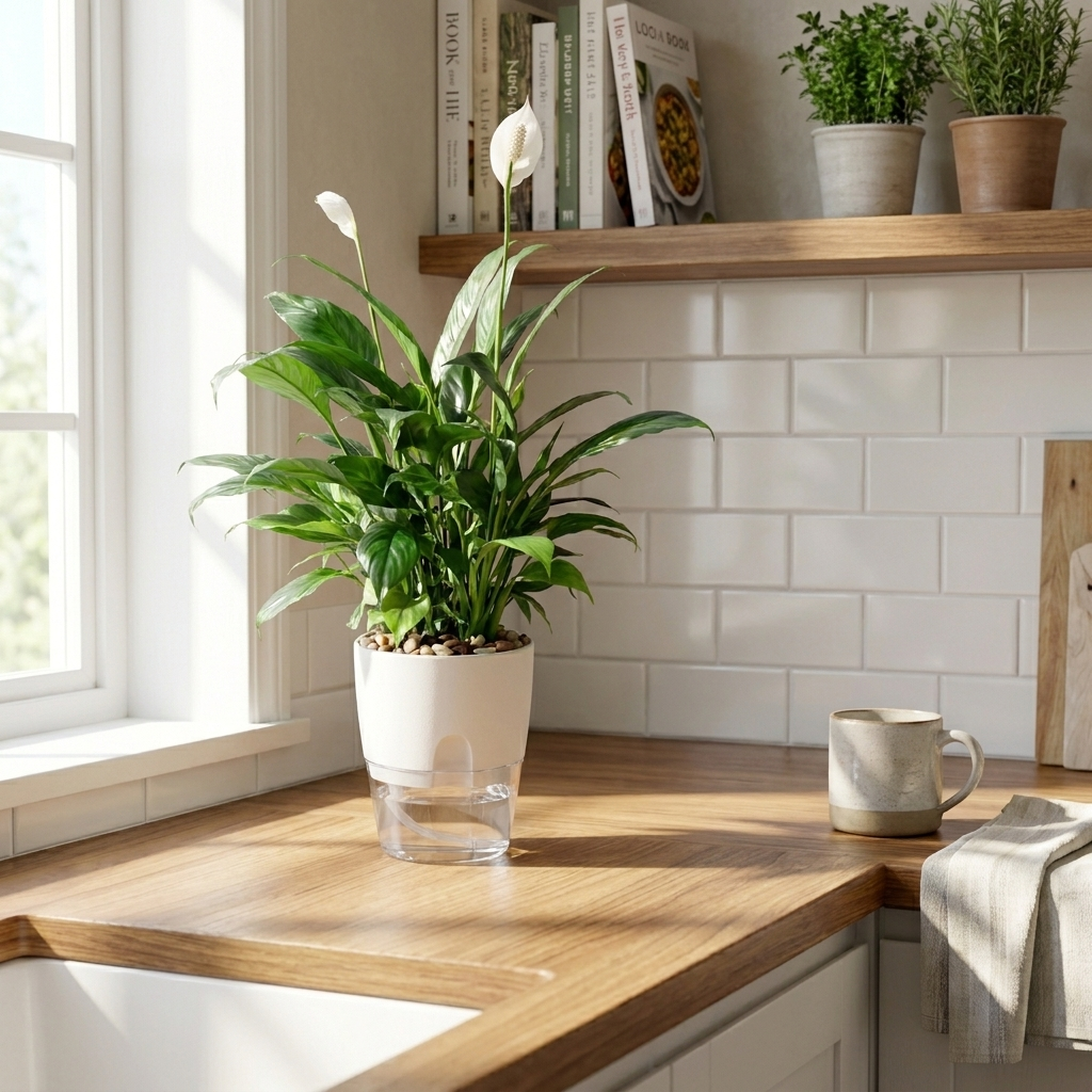 Automatic Hydration Planter for Indoor Plants