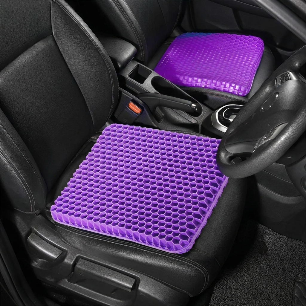 ErgoCool Seat Pad with Dual Layer Airflow Technology