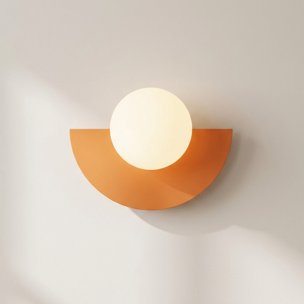 Sleek Metal Crescent LED Wall Sconce for Modern Spaces