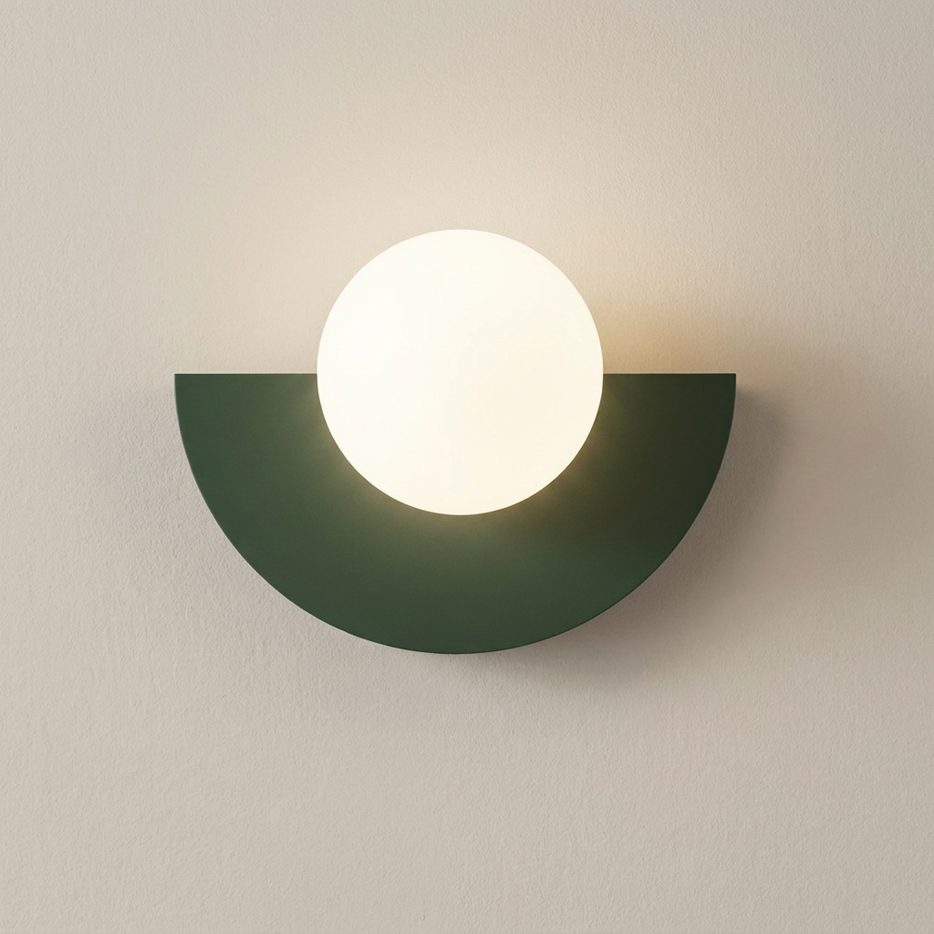 Sleek Metal Crescent LED Wall Sconce for Modern Spaces