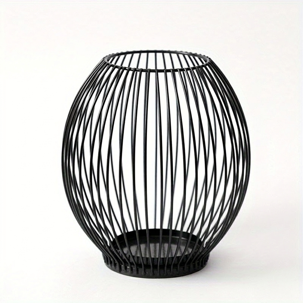 Stylish Geometric Candle Stand for Pillar Candles