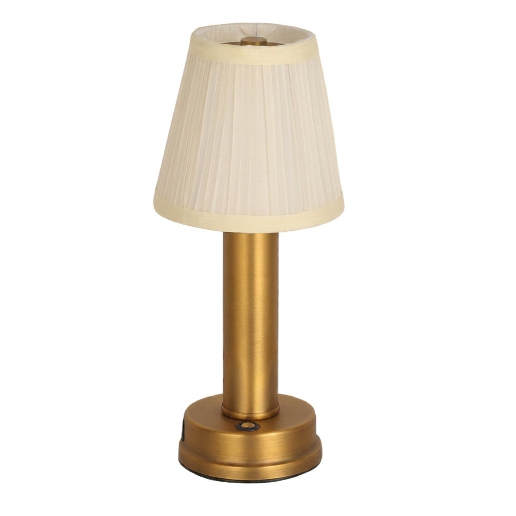 Elegant Rechargeable Table Lamp with LED Lighting