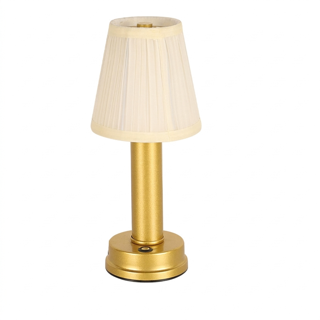 Elegant Rechargeable Table Lamp with LED Lighting