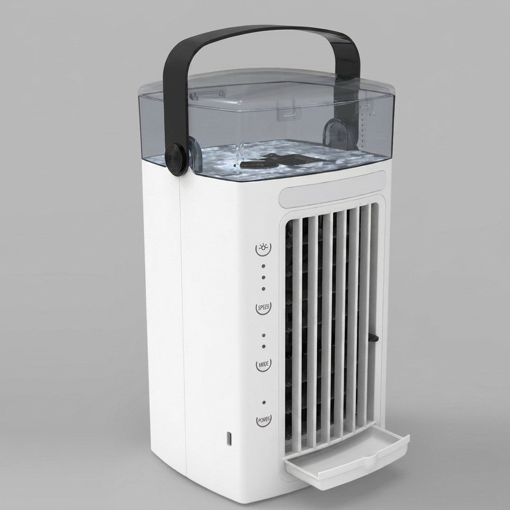 Compact Personal Air Cooler with Stylish Design