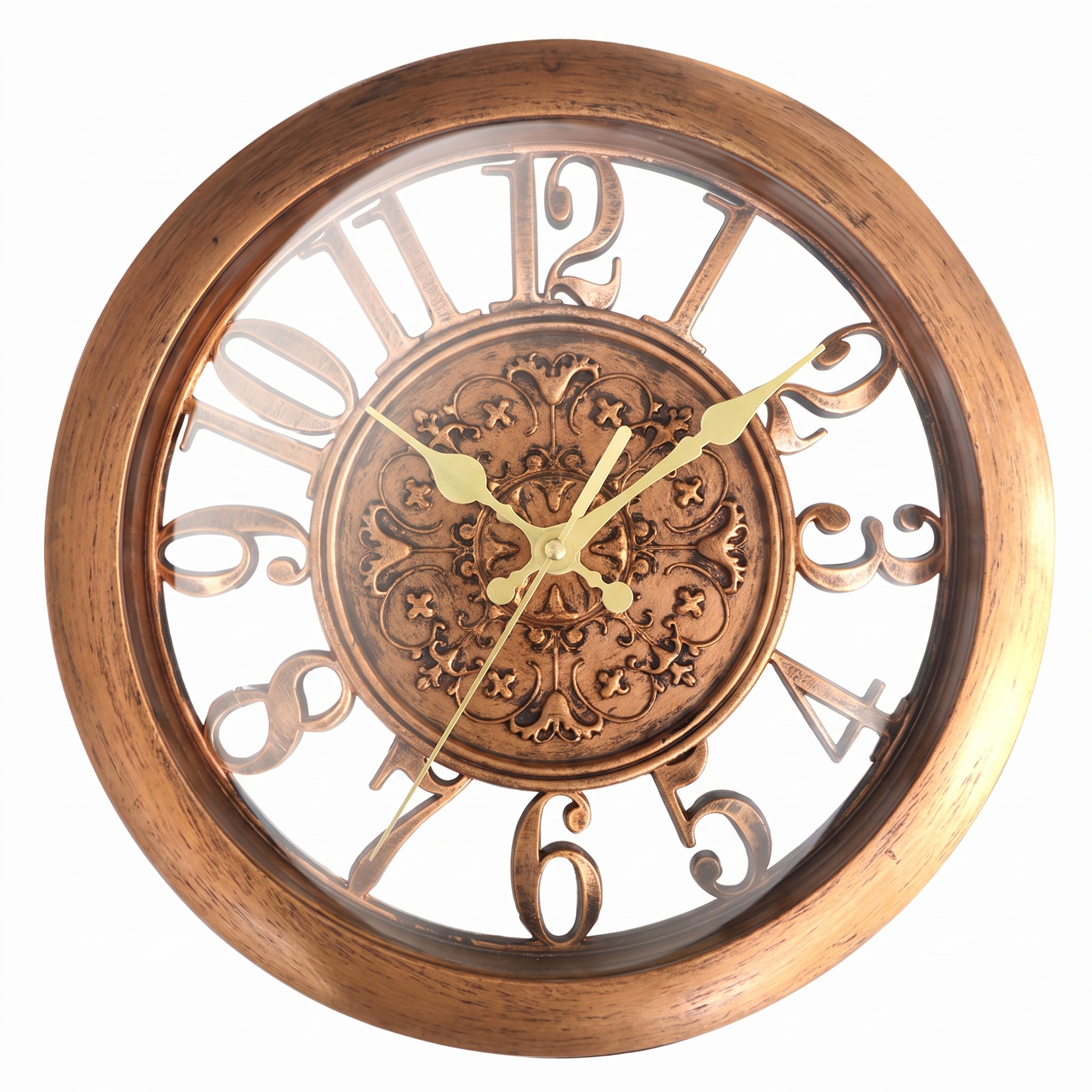 Elegant 11-Inch Indoor Wall Clock with Classic Design