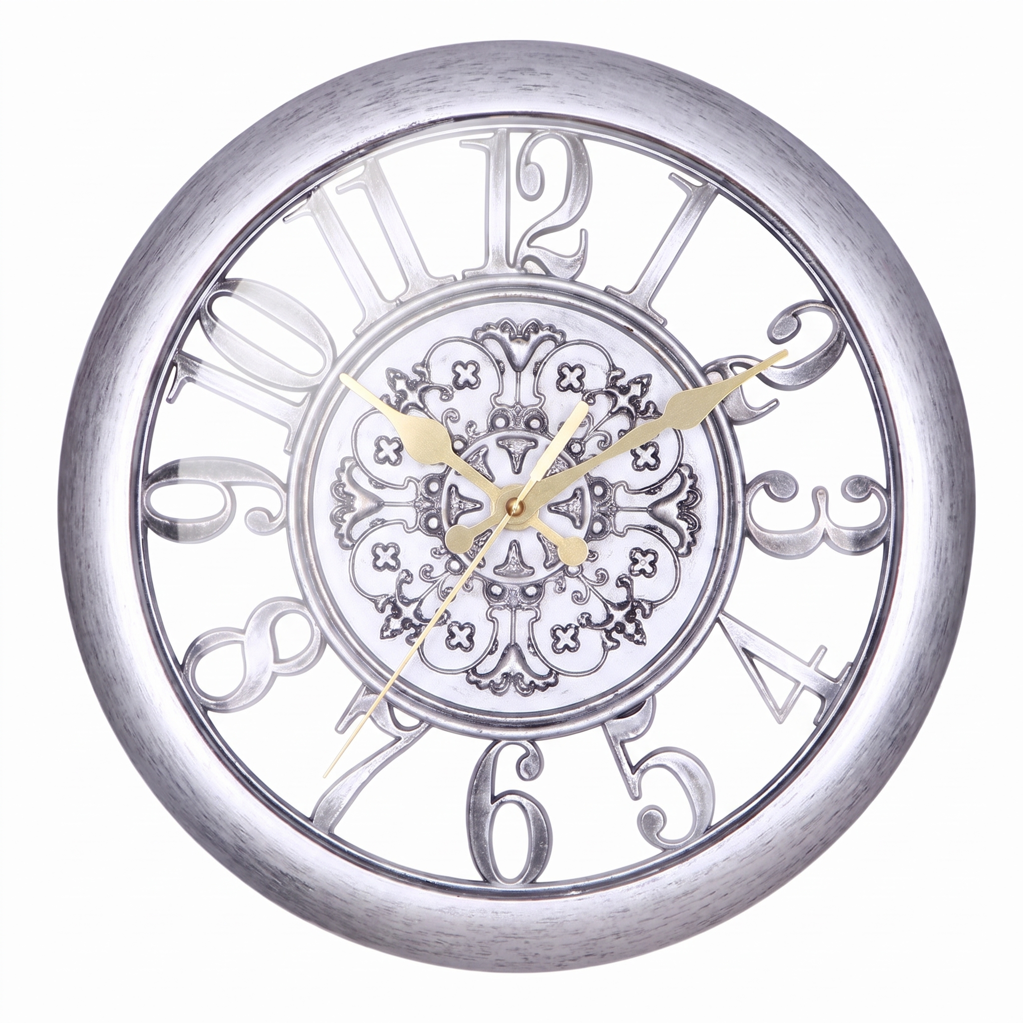 Elegant 11-Inch Indoor Wall Clock with Classic Design