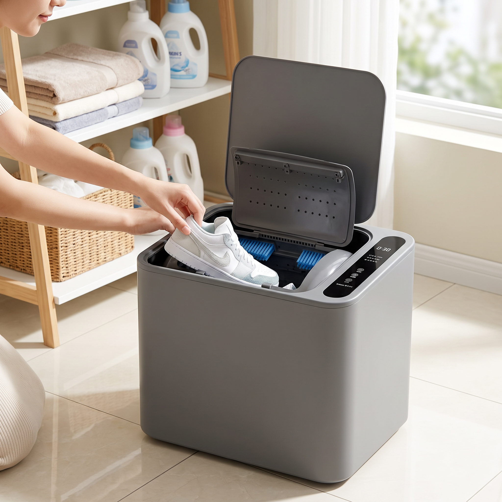 Effortless Shoe Cleaning with the SmartShoe Care System