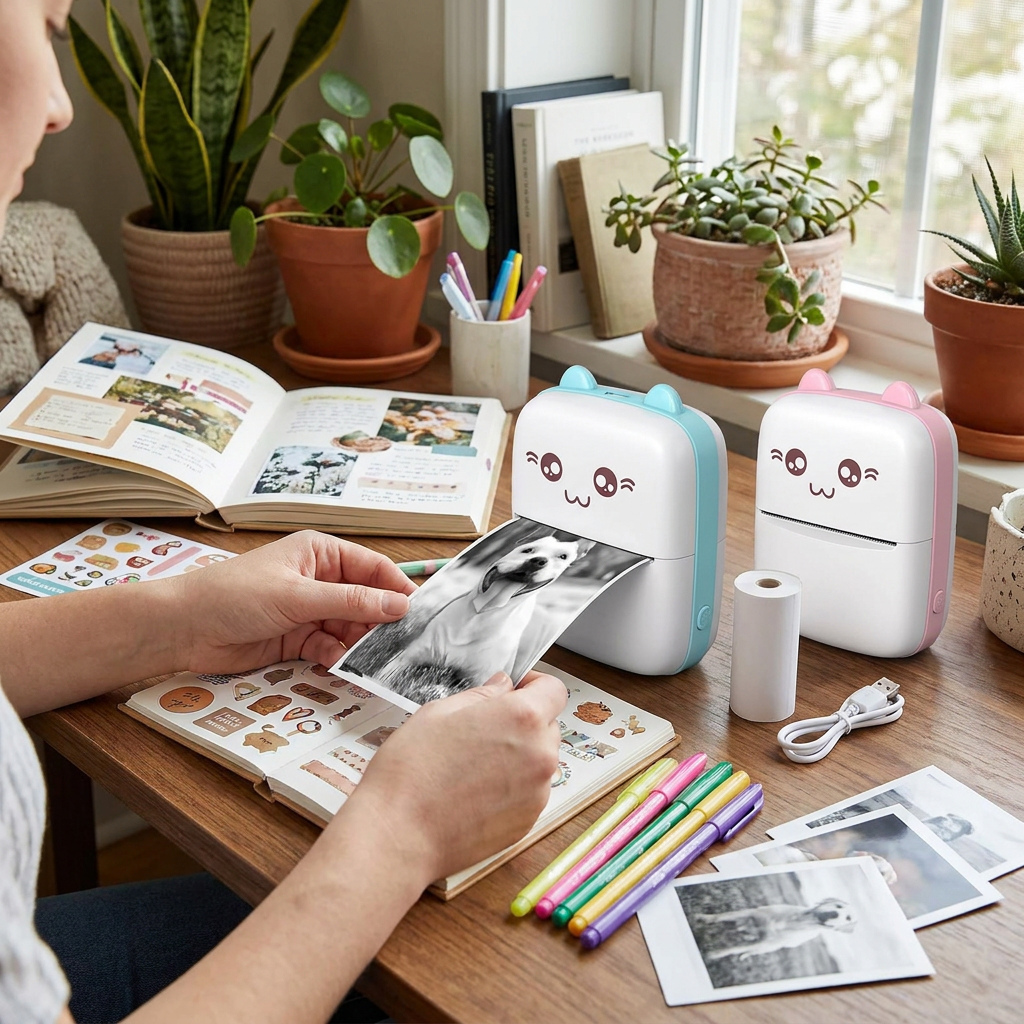 PocketLabel Pro - Bluetooth Ink-Free Mini Label Printer