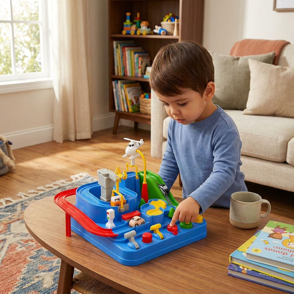 GearUp Interactive Vehicle Adventure Track – Hands-On Play Set