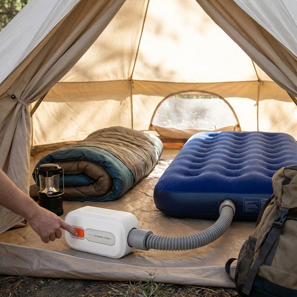 AeroClean Portable CPAP Sanitizer – Rechargeable Mask and Tubing Cleaner