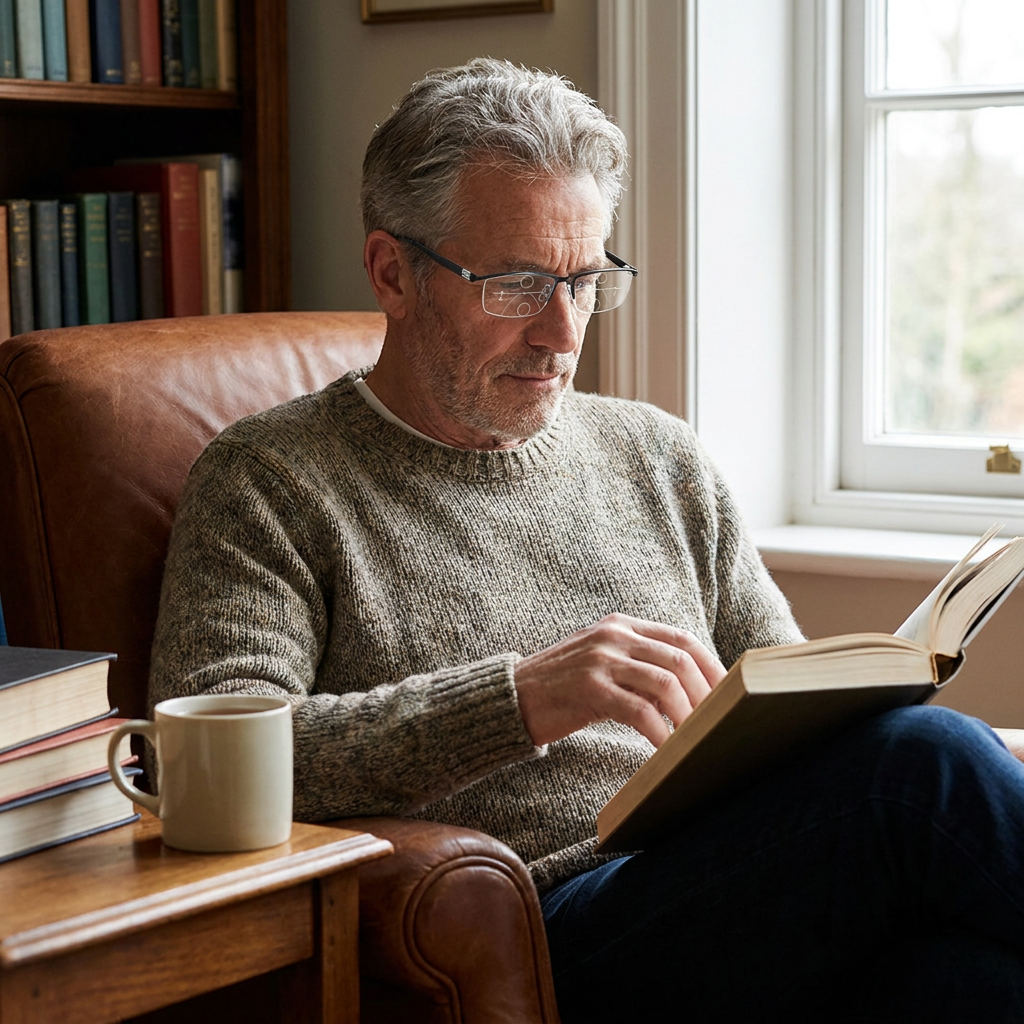 VisionFlex Adaptive Multifocal Eyewear – UV400 Photochromic Lenses