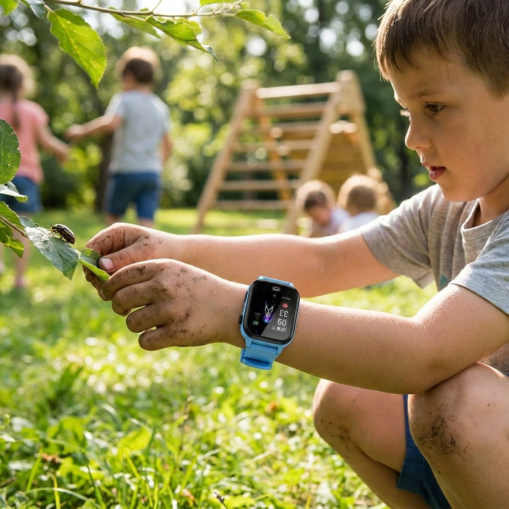 KidConnect Pro GPS Watch – Stay Safe with Real-Time Tracking