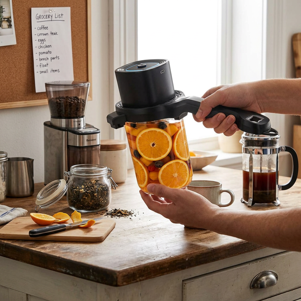 Effortless Lid Master – Rechargeable Adjustable Jar & Bottle Opener