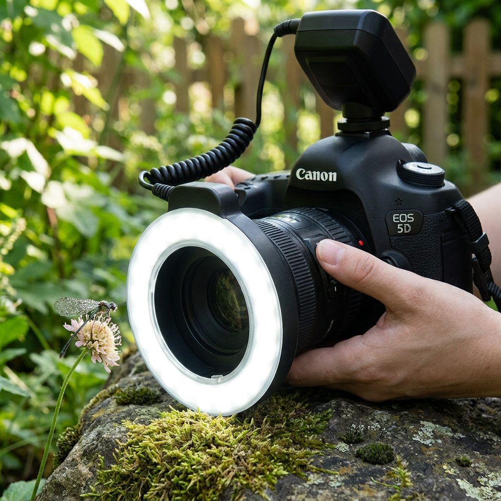 LumaLens Pro 48 LED Ring Light – Versatile Macro Photography Illumination
