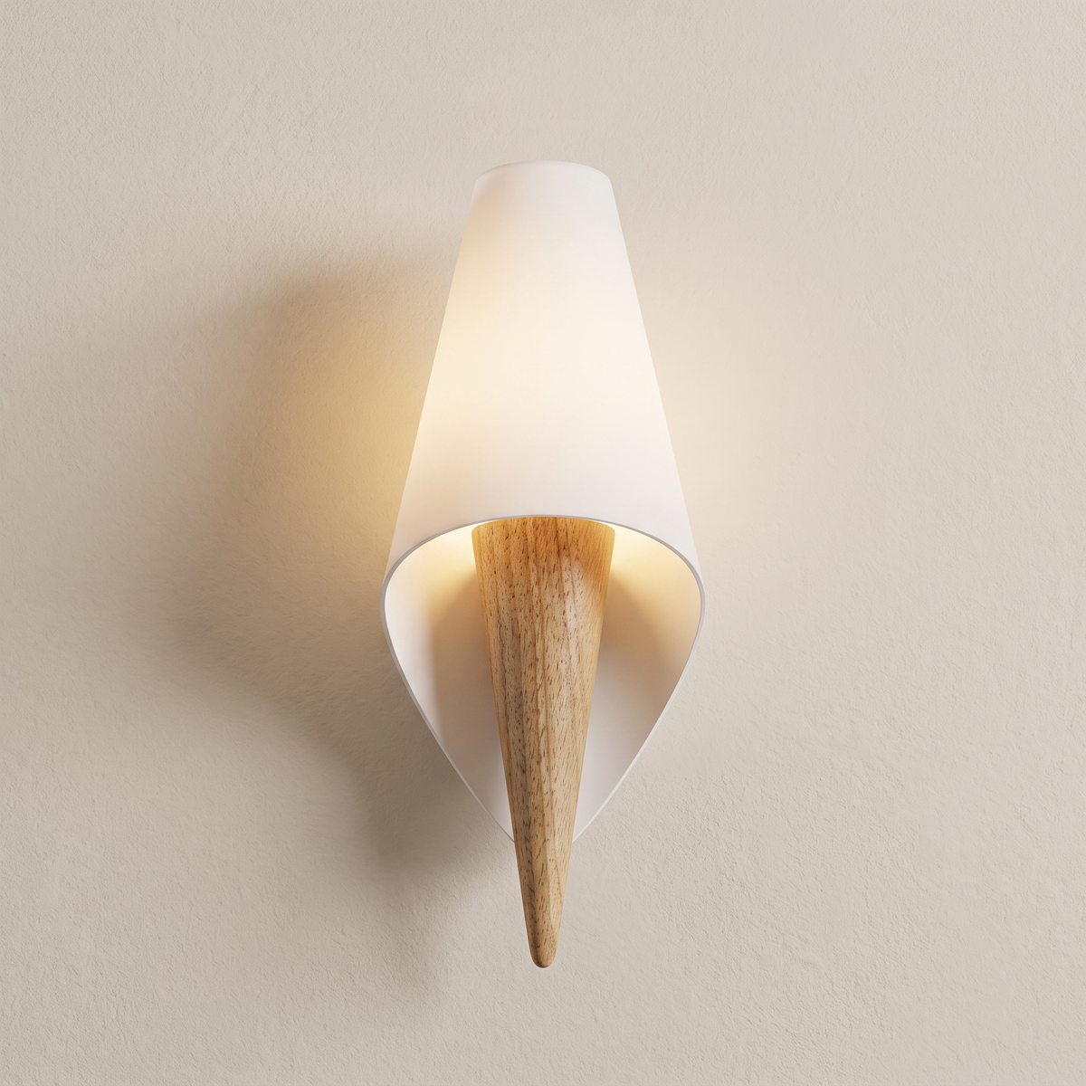 Elegant Wall-Mounted Light Fixture with E27 Base