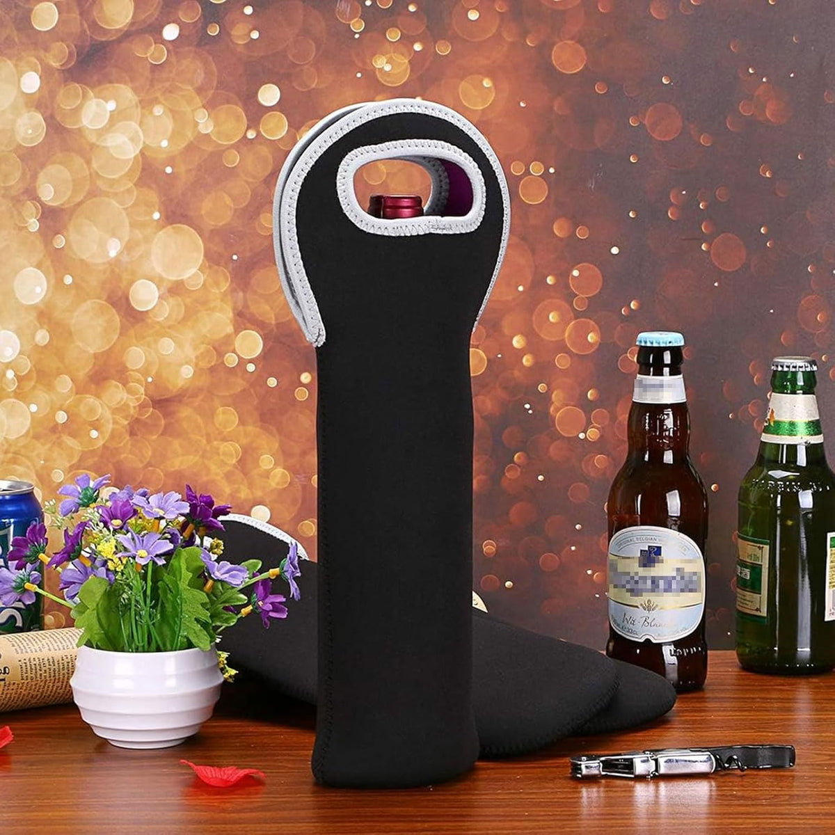 Double-Bottle Wine Carrier with Insulation – Buy One, Get One Free