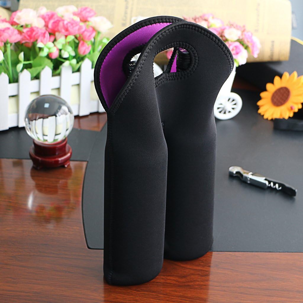Double-Bottle Wine Carrier with Insulation – Buy One, Get One Free