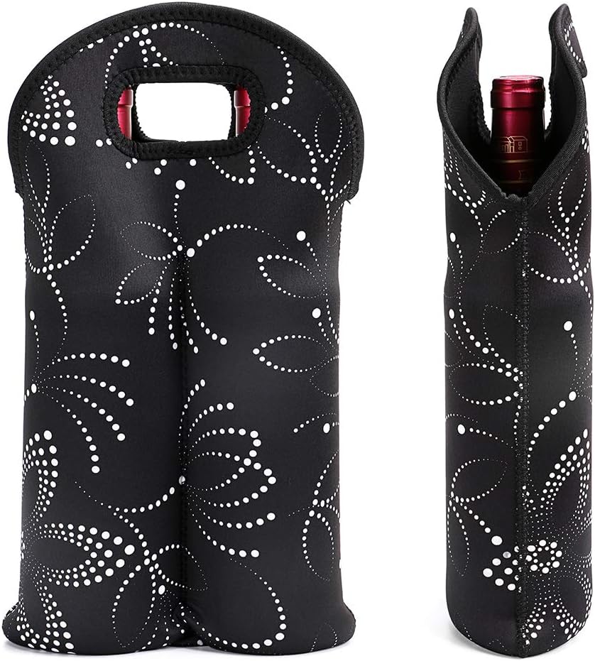 Double-Bottle Wine Carrier with Insulation – Buy One, Get One Free