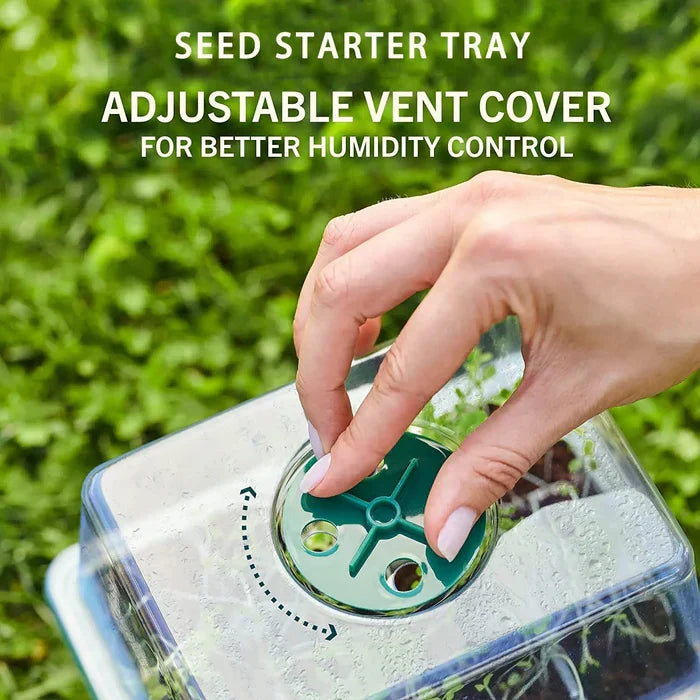 Smart Seedling Starter Kit with Integrated Grow Light