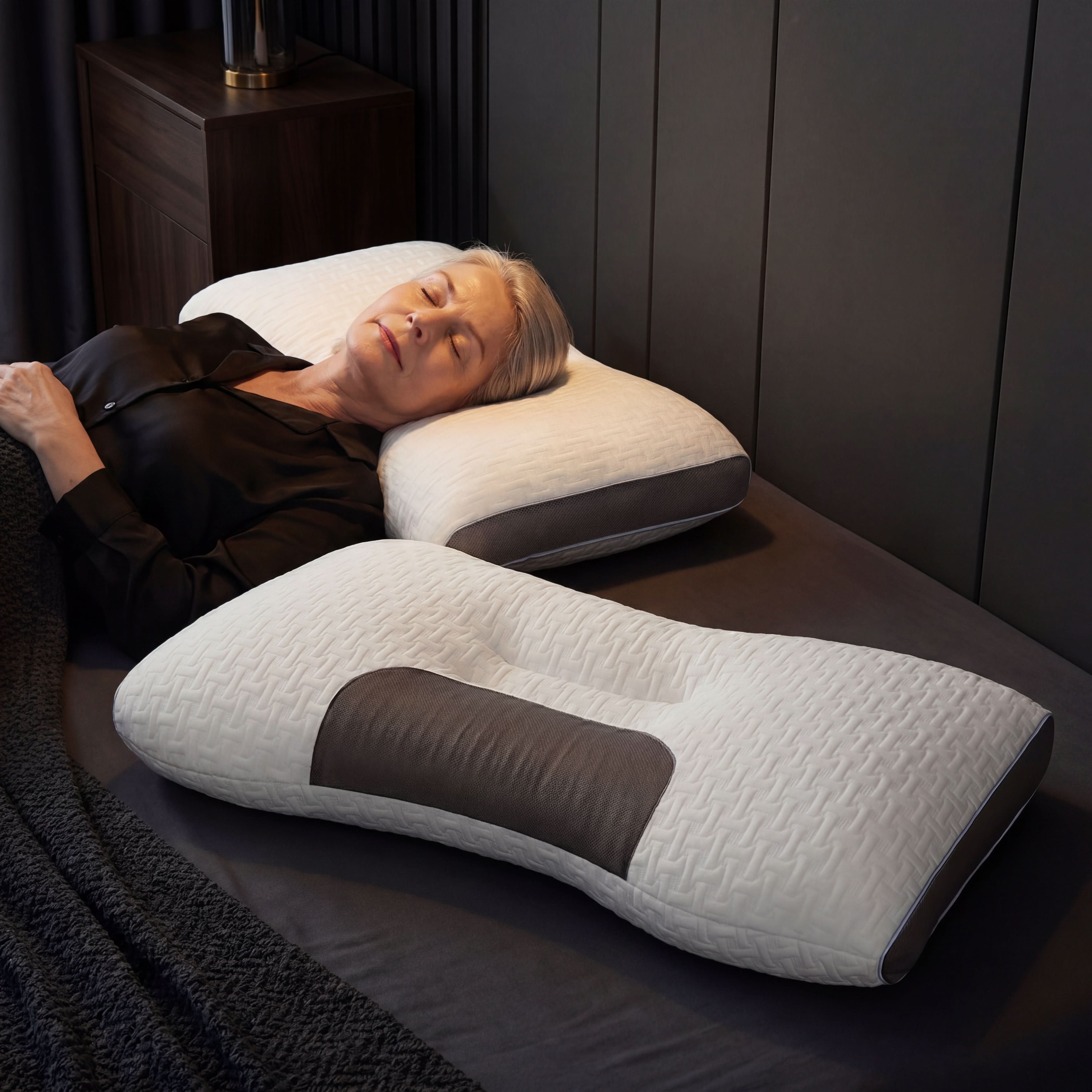 ErgoDream – Versatile Neck Support Pillow for Sleepers