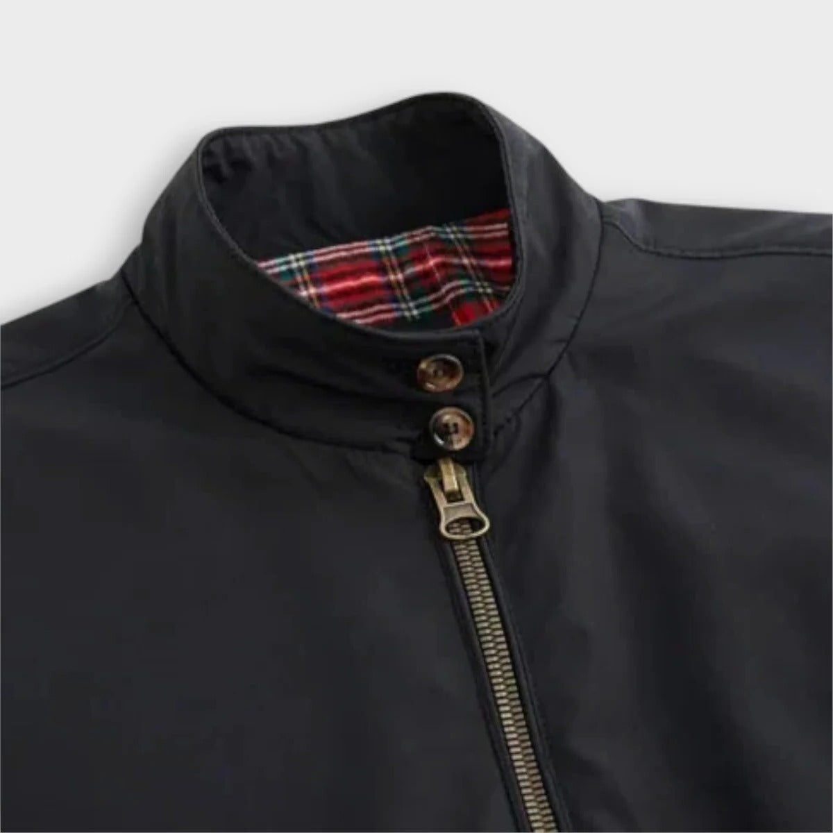 Men's Versatile Weather-Resistant Jacket with Zipper